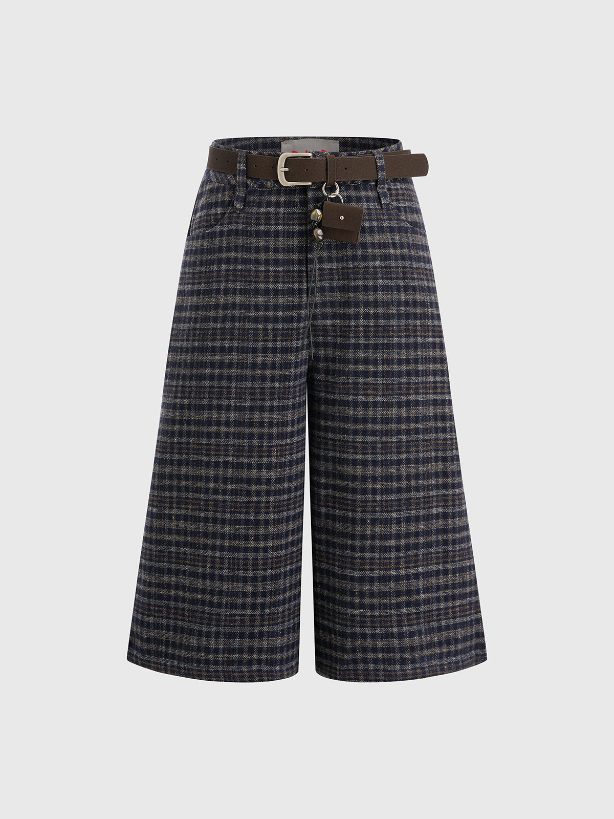 Library Break Shorts – Navy Tweed