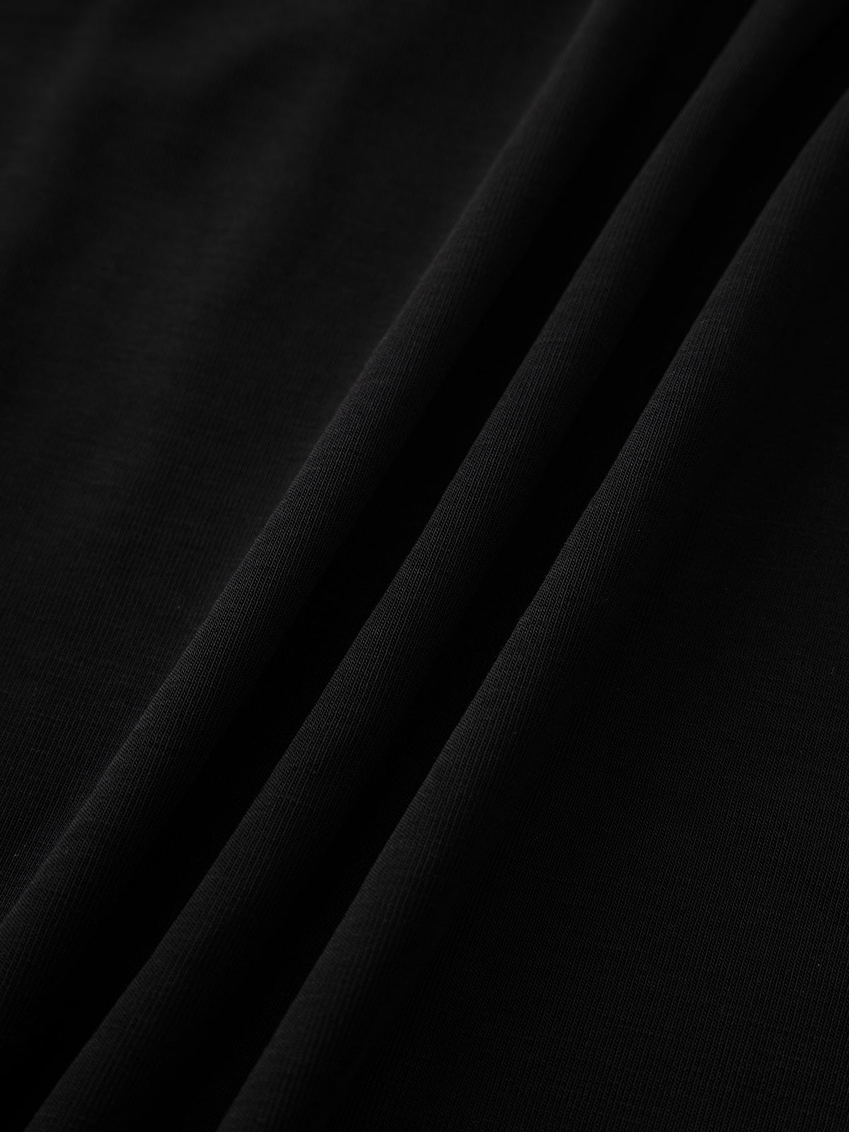 Double Story Slim Tank – Jet Black