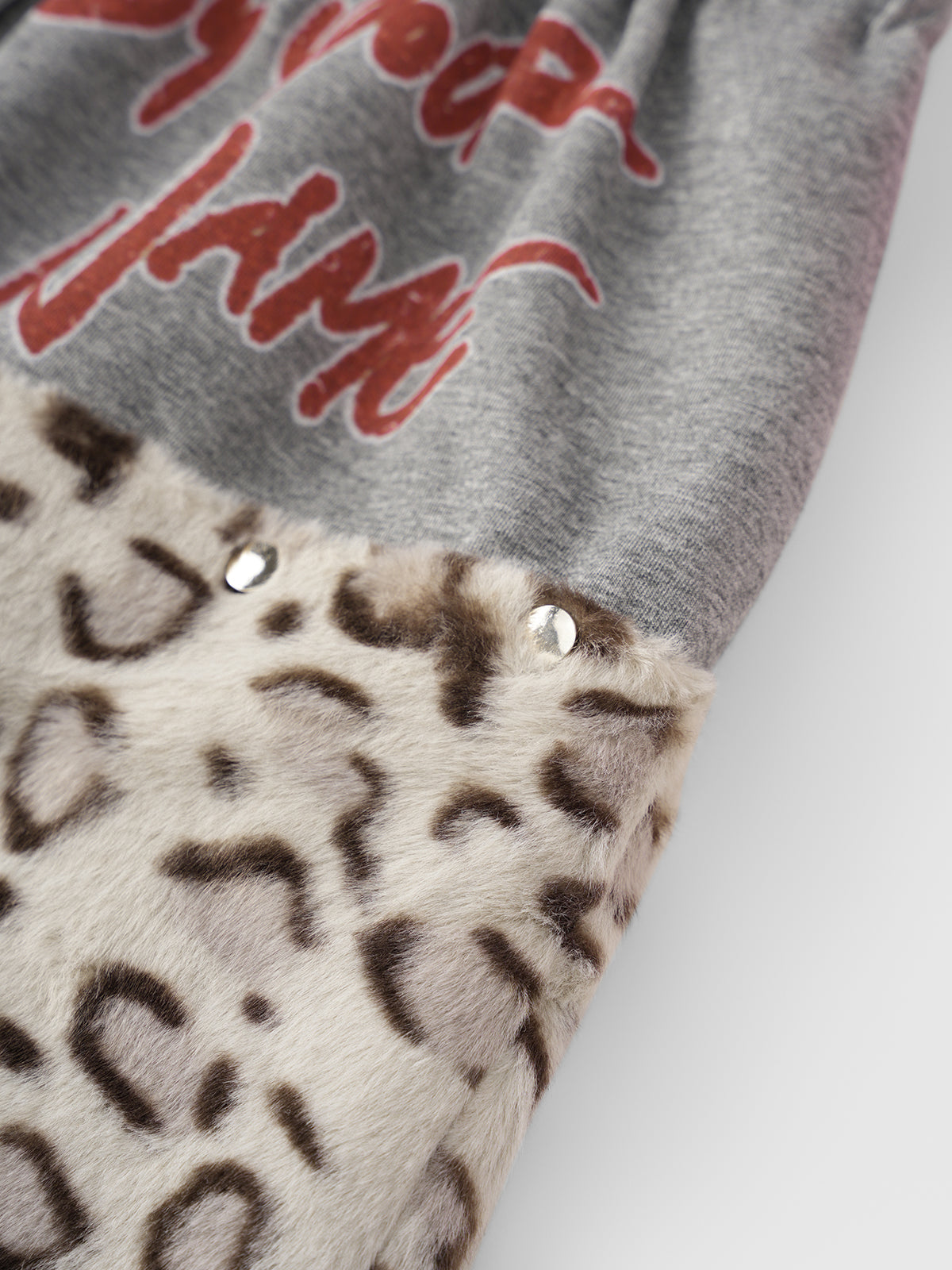 Talk Later Skirt – Ash Leopard