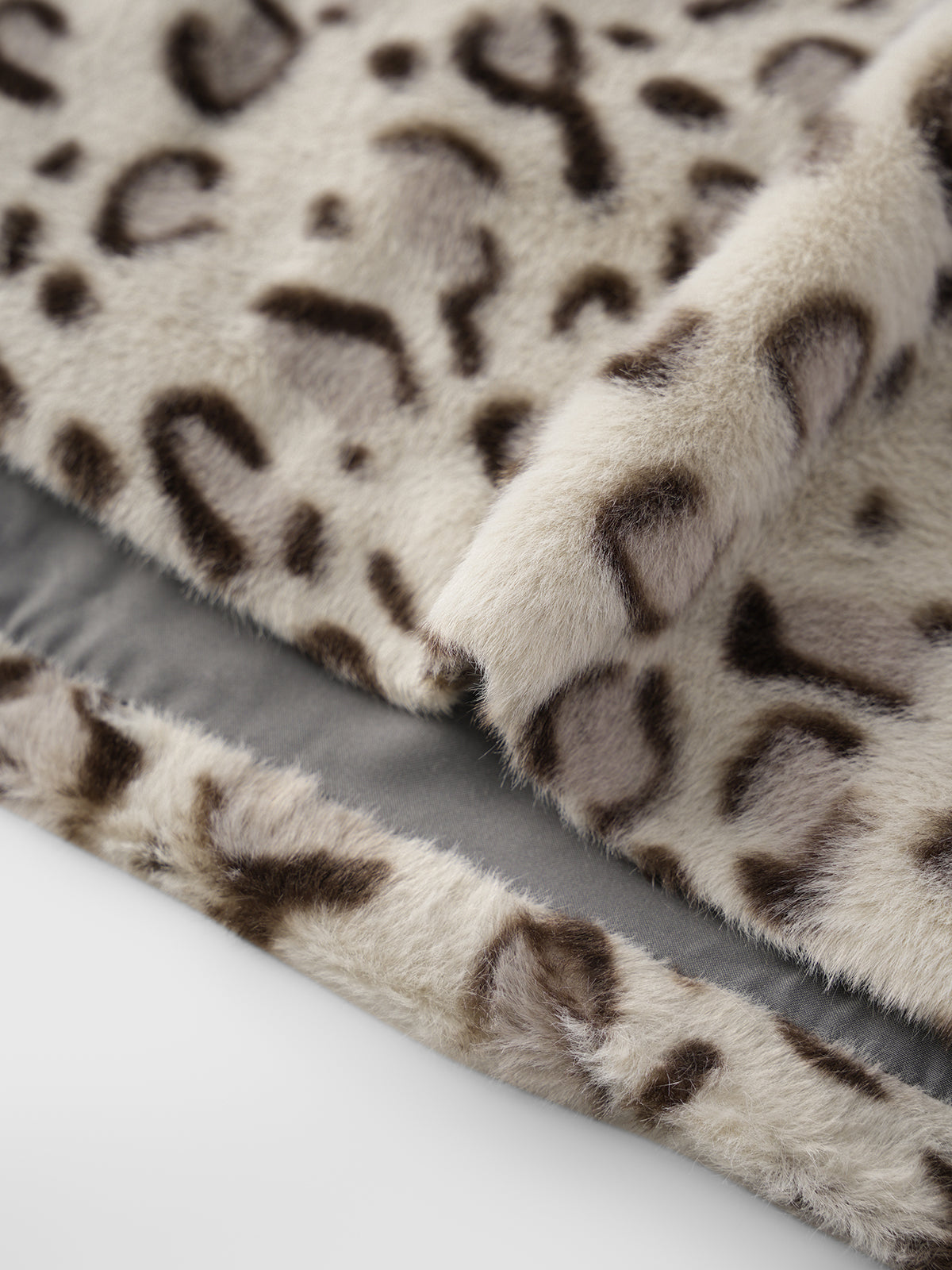 Talk Later Skirt – Ash Leopard