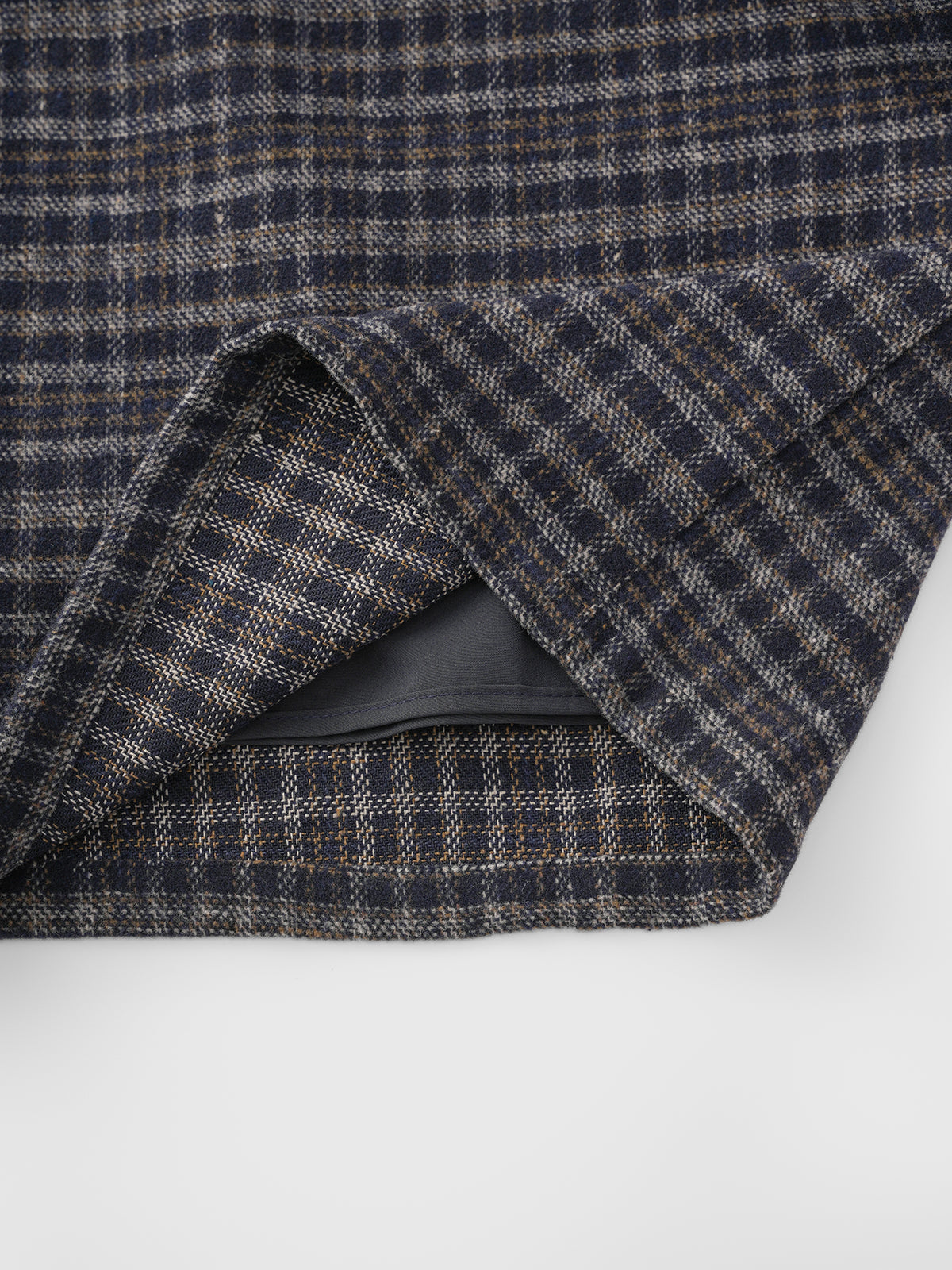 Library Break Shorts – Navy Tweed