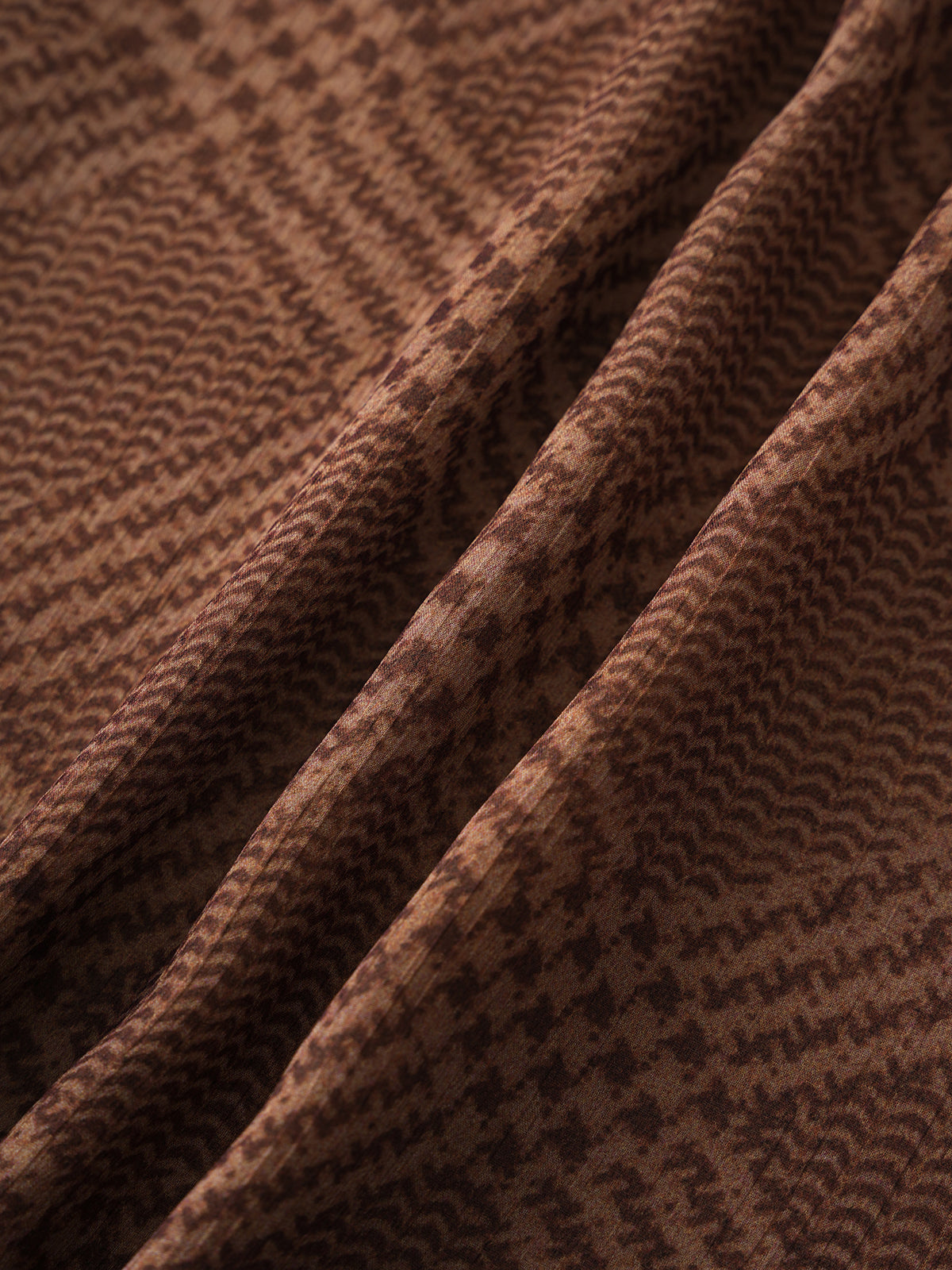 Cocoa Hour Halter Maxi Dress – Chocolate Plaid