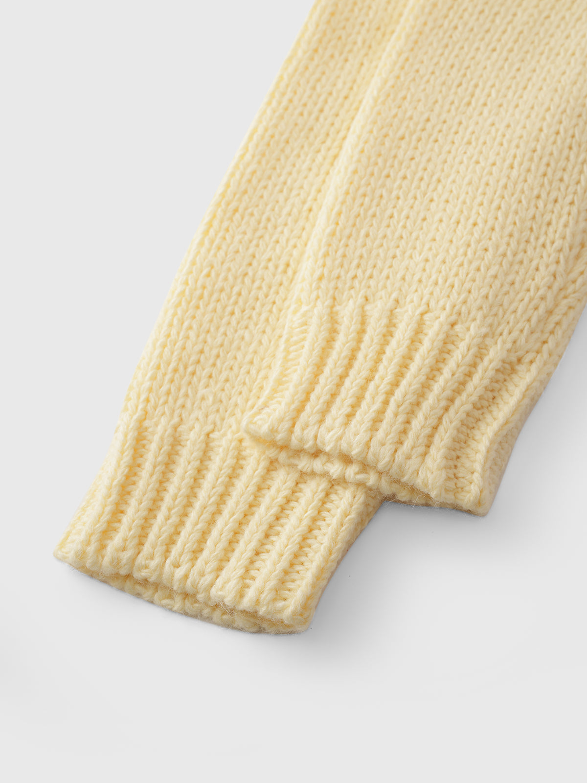 Warm Orbit Knit Sweater – Cream Butter