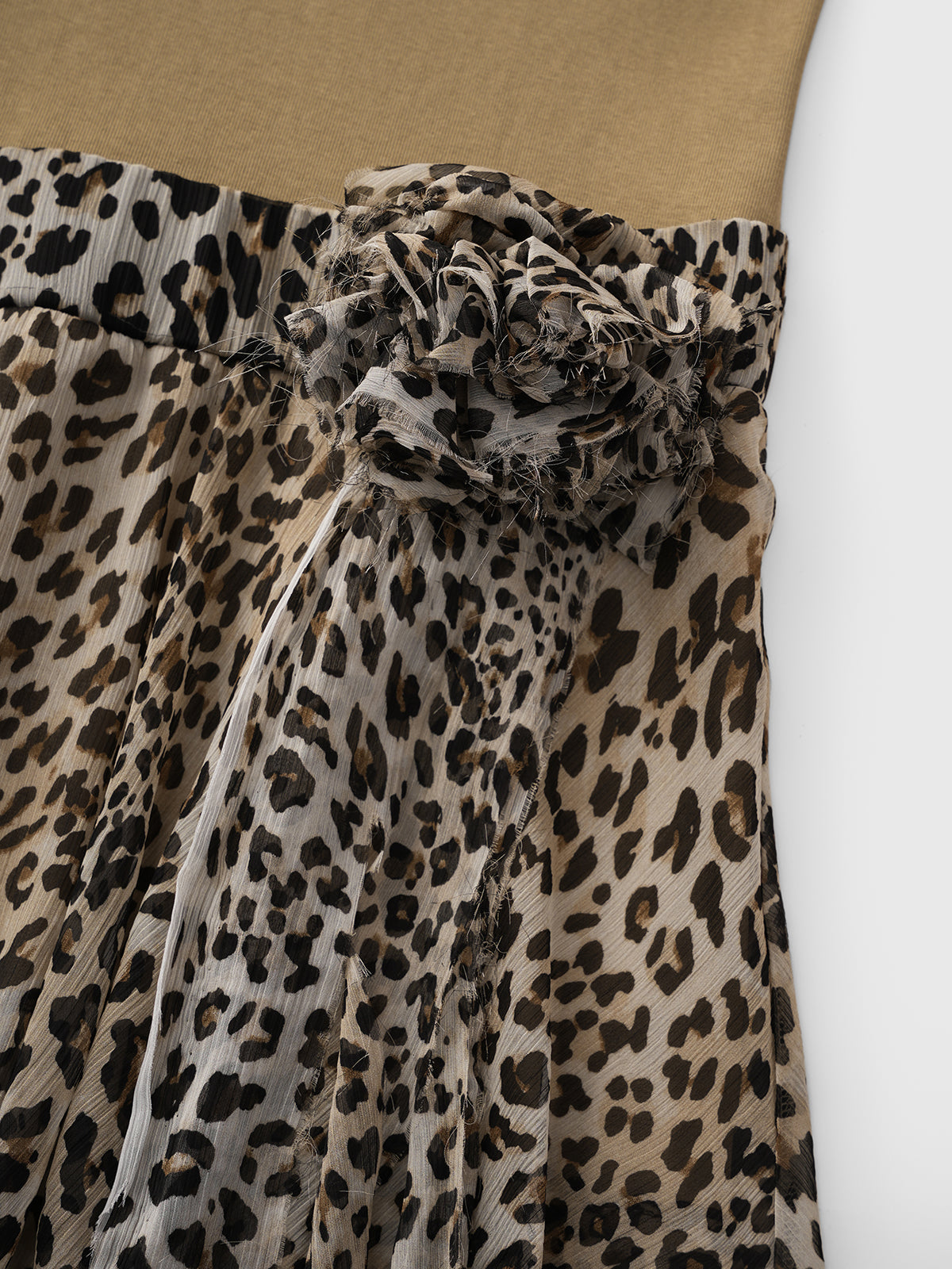 Wild Layer Mesh Maxi Dress – Cocoa Leopard