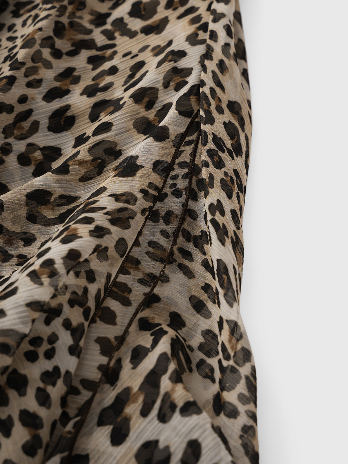 Wild Layer Mesh Maxi Dress – Cocoa Leopard