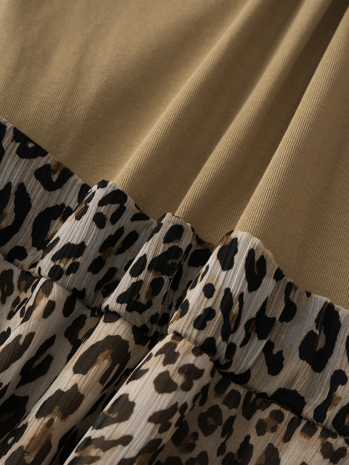 Wild Layer Mesh Maxi Dress – Cocoa Leopard