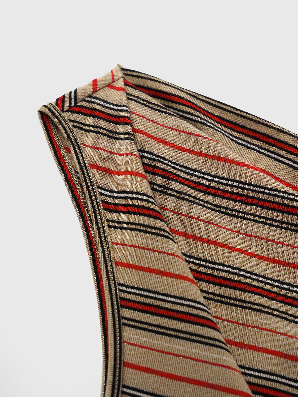 Rosie's Heat Line Stripe Tank – Rust Brown