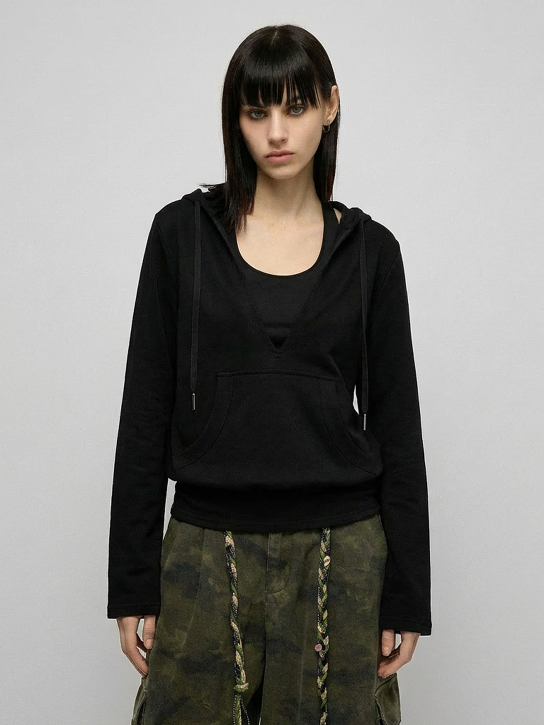 Silent Warm-Up Hoodie – Noir Black