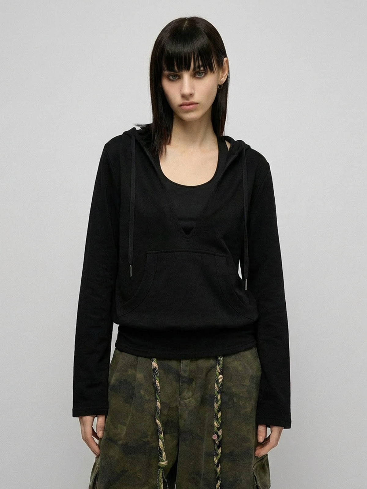 Silent Warm-Up Hoodie – Noir Black