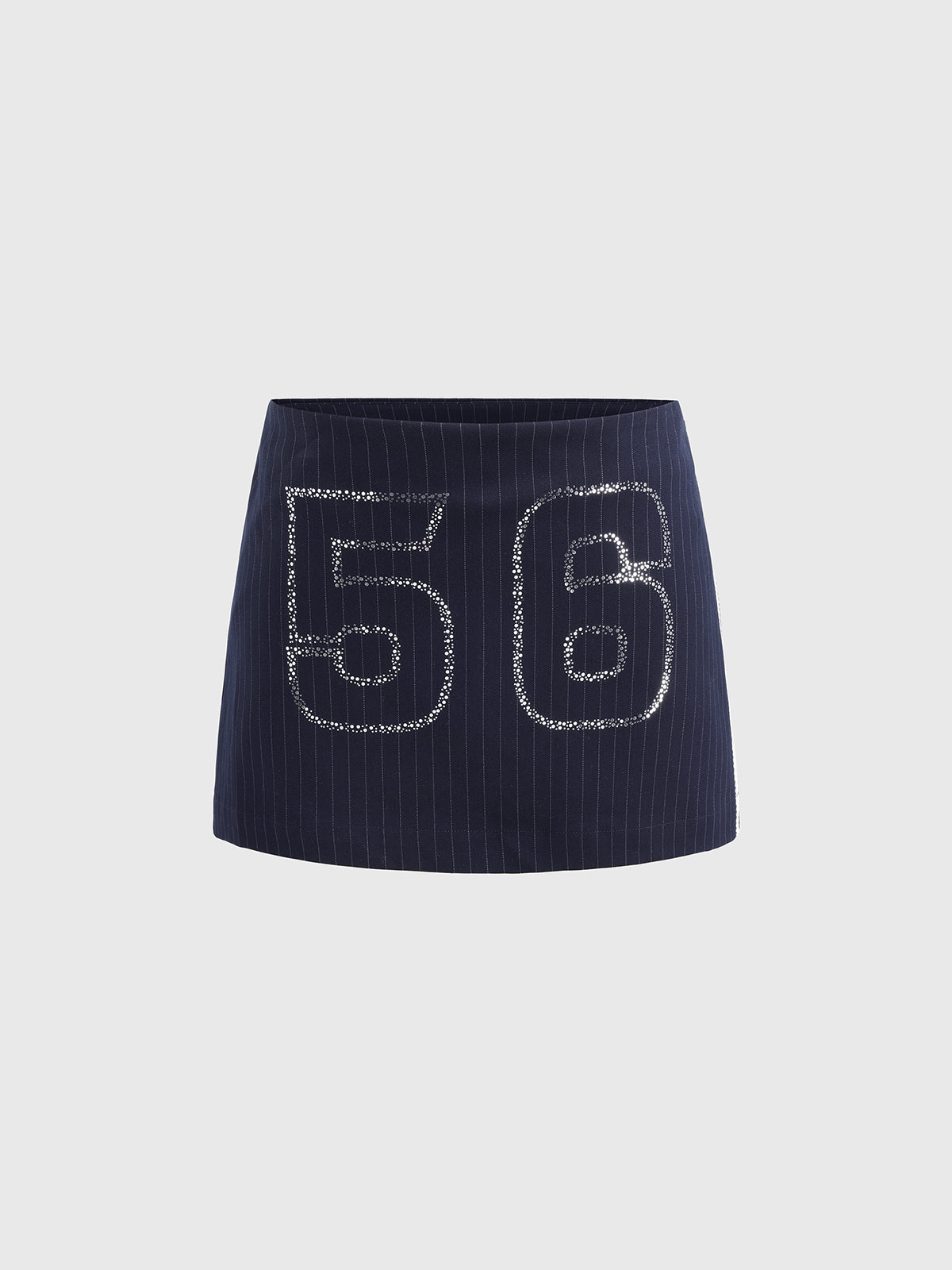 Number Patch Skirt – 56° Navy