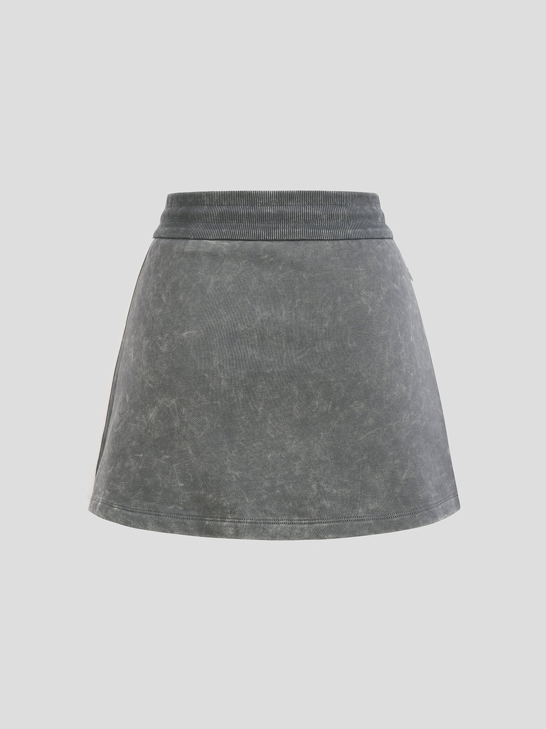 A-Line Attitude Skirt - Steel Smoke
