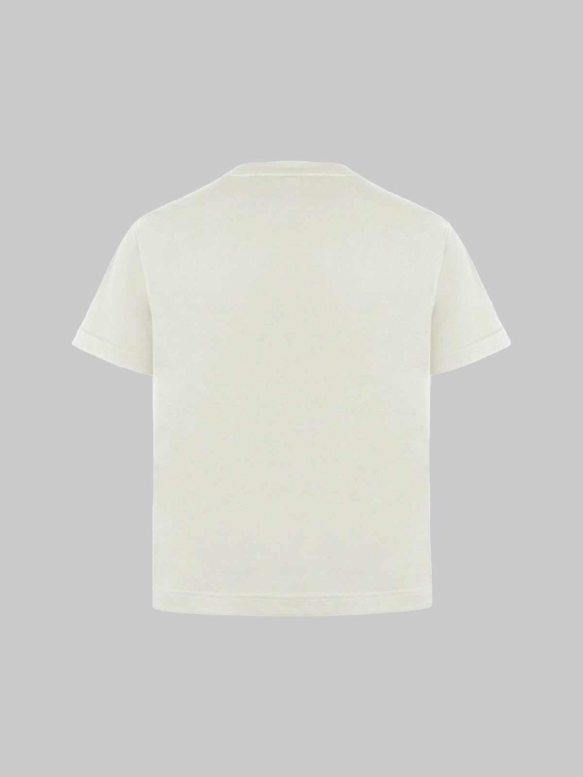 Brick Lane Skimming-fit Vintage Leopard Graphic Tee -- Off-White