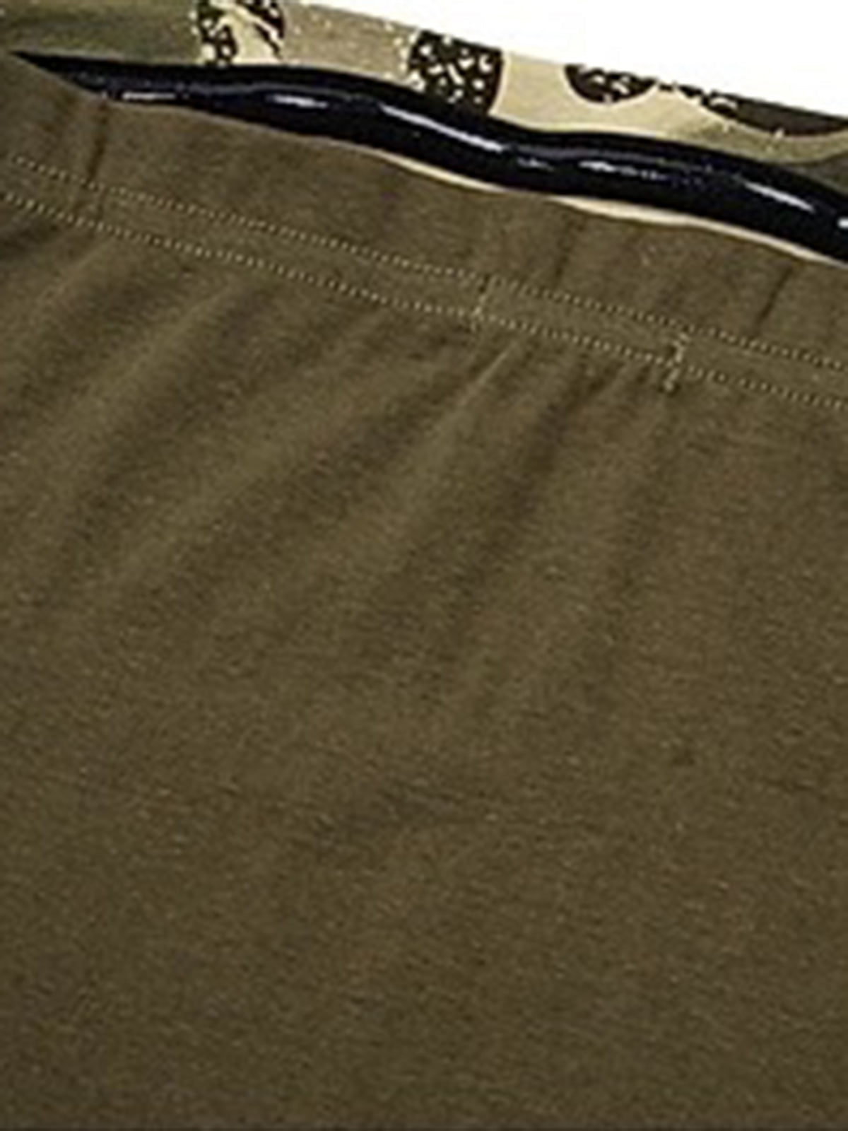 Brick Lane Skimming-fit Leopard Camouflage Tube Top -- Green