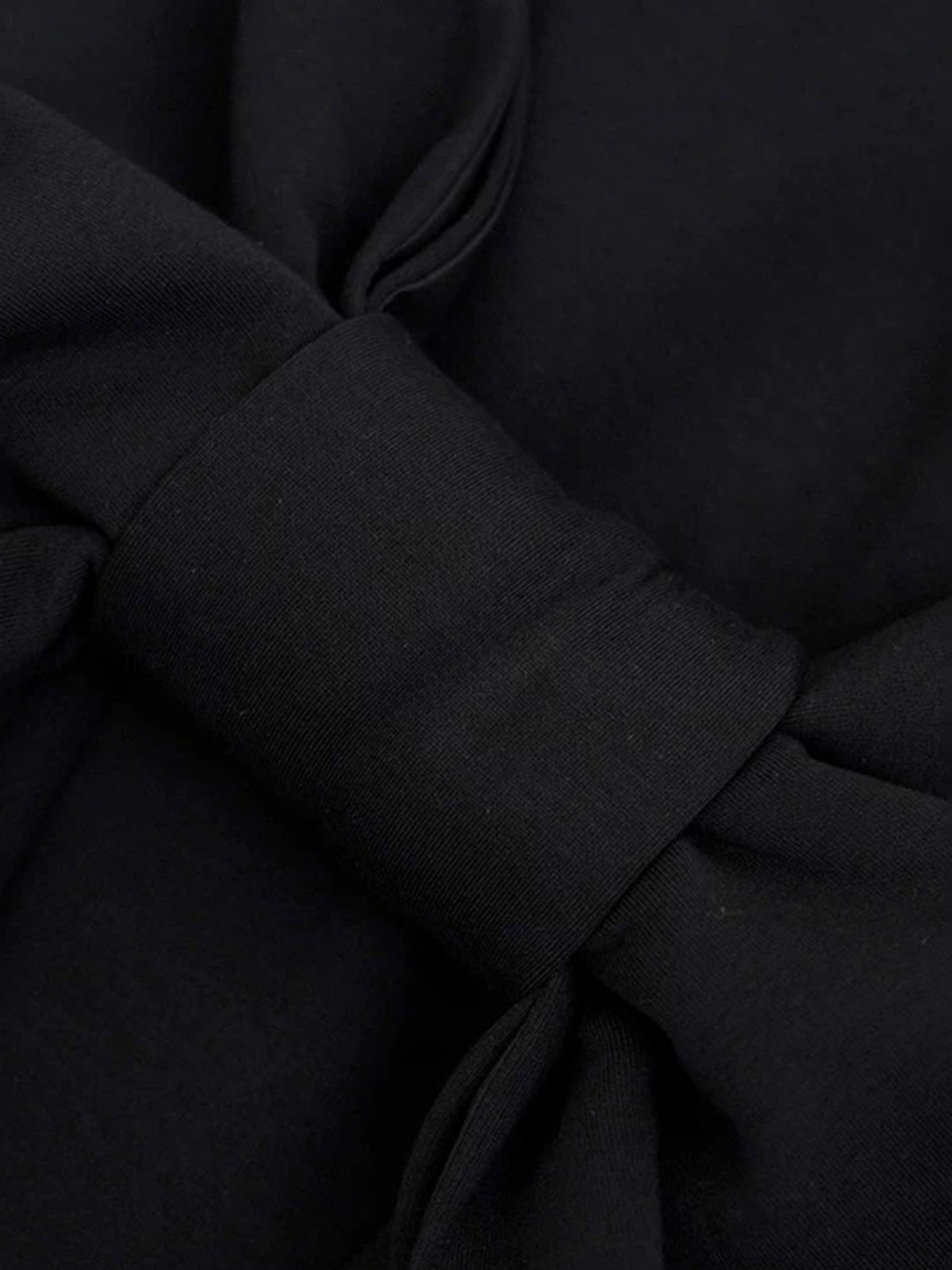 Marie’s Bow Goes First Skirt – Jet Black