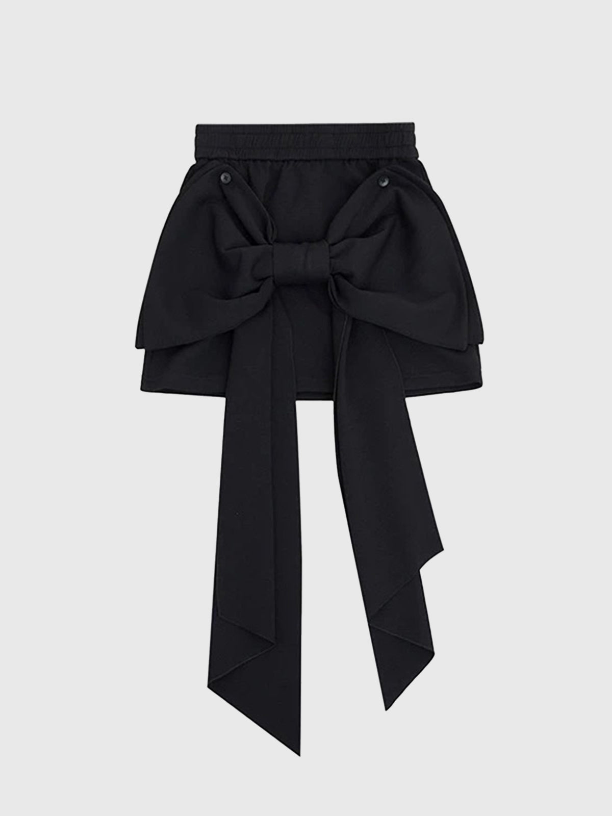 Marie’s Bow Goes First Skirt – Jet Black