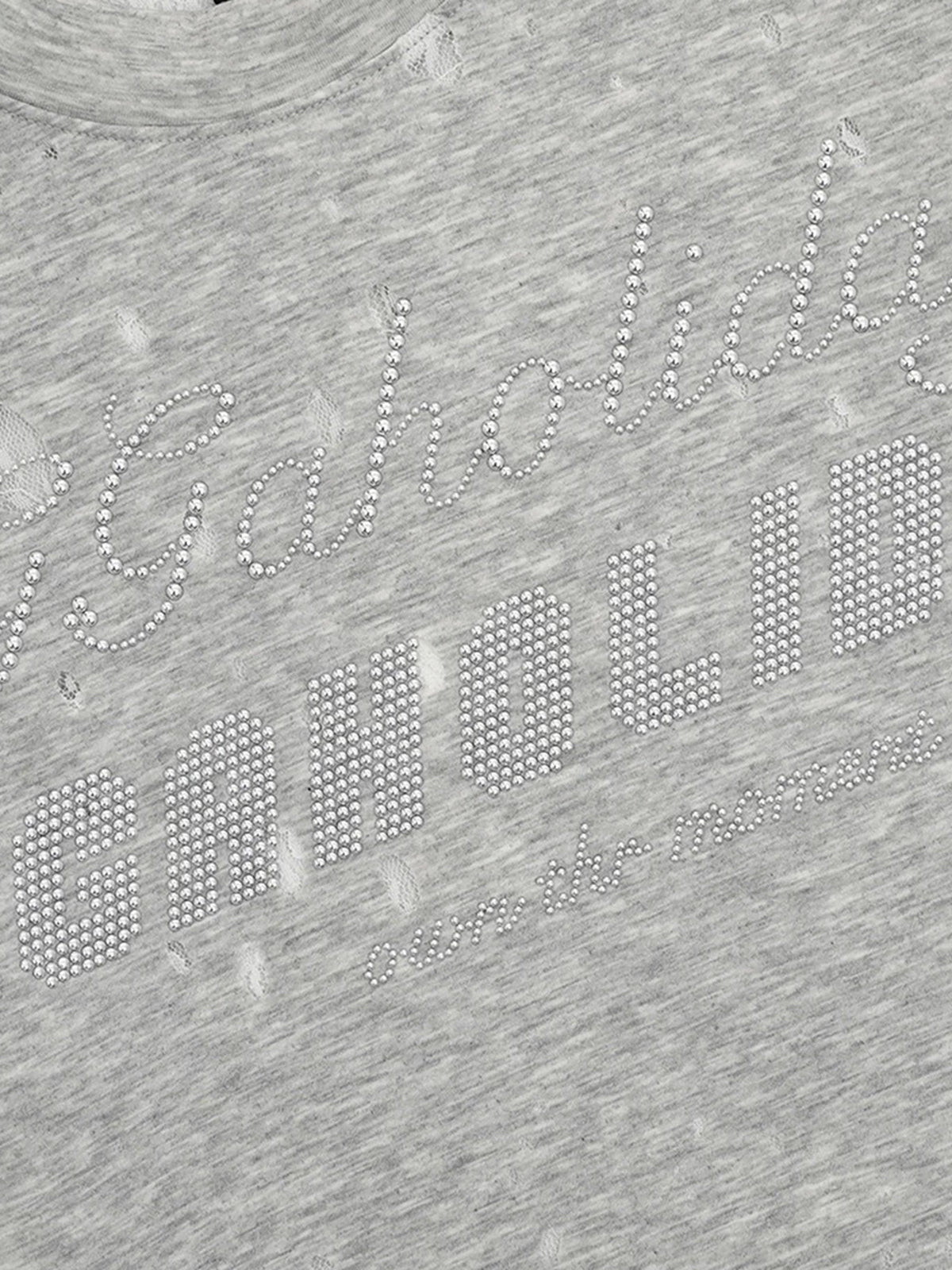 Soft Blur Ink Sweatshirt – Light Grey