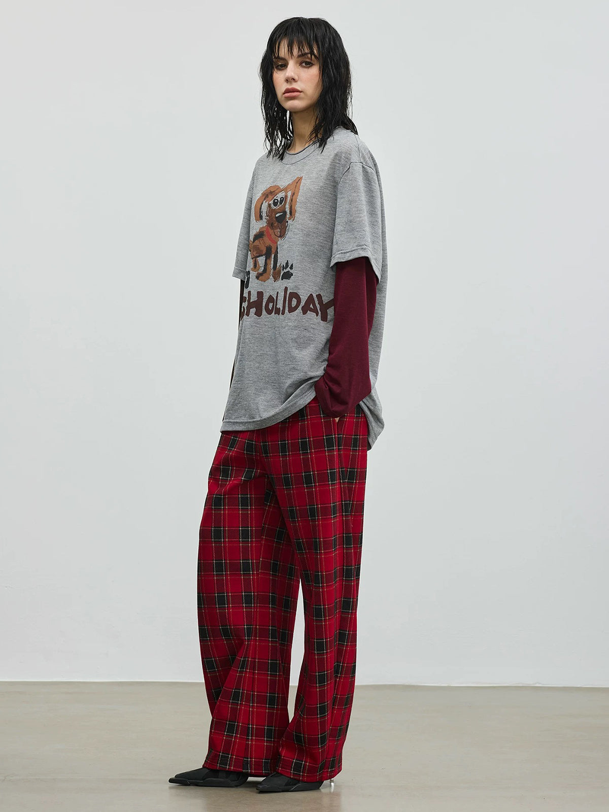 No Receipts Red Ledger Check Pants – Crimson Plaid