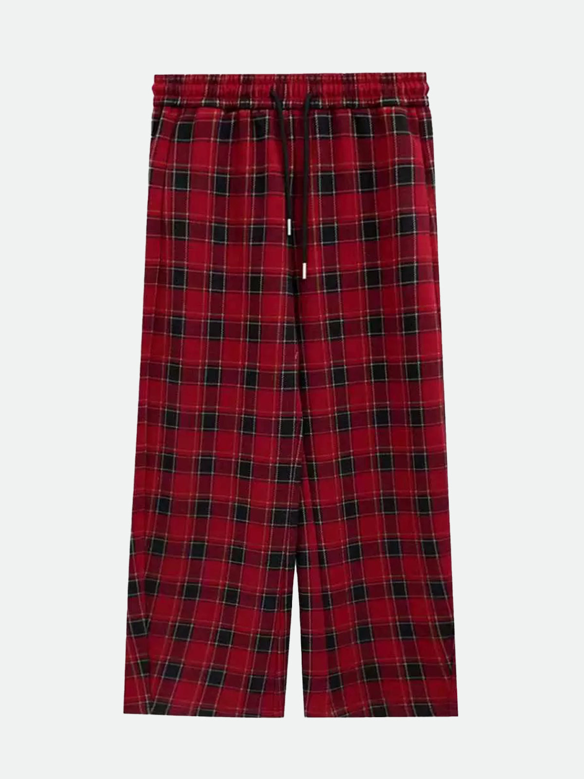 No Receipts Red Ledger Check Pants – Crimson Plaid