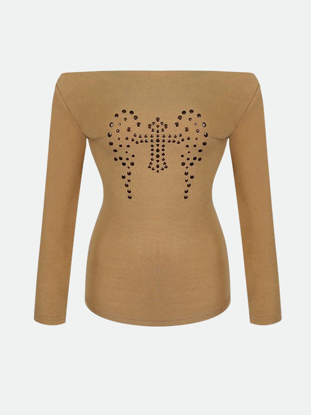 Soft Spotlight Sleeve Top – Warm Taupe