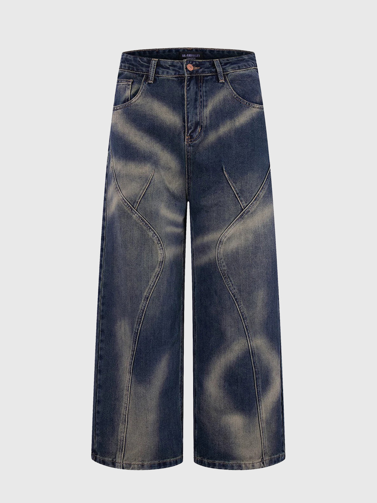 Fade First Questions Later Jeans – Ink Ombre