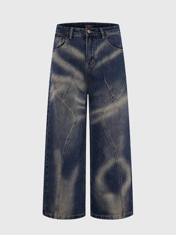 Fade First Questions Later Jeans – Ink Ombre