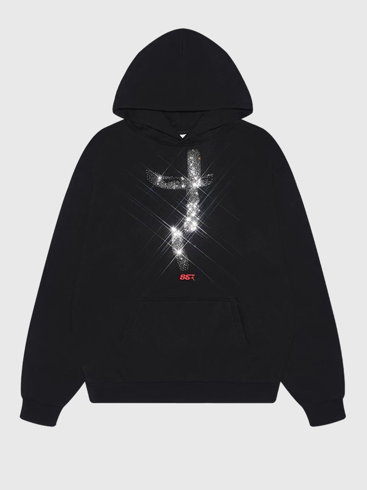 After Dark Zip Hoodie – Black Crystal