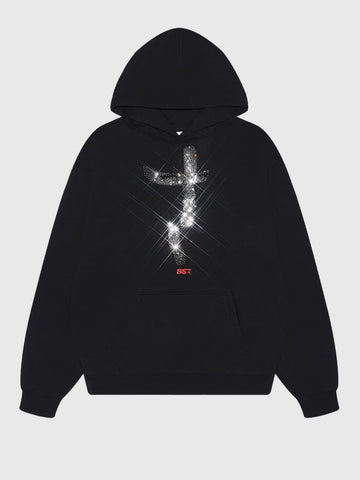 After Dark Zip Hoodie – Black Crystal