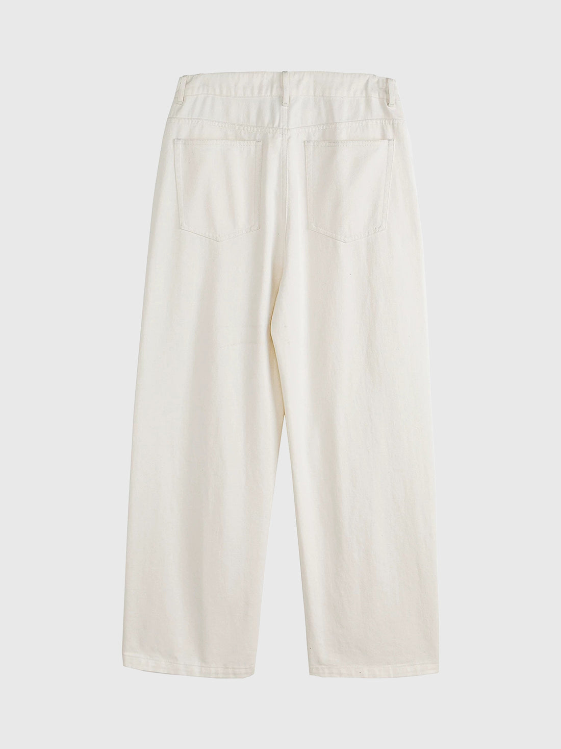 Brick Lane Straight-leg Utility Cargo Pants -- White