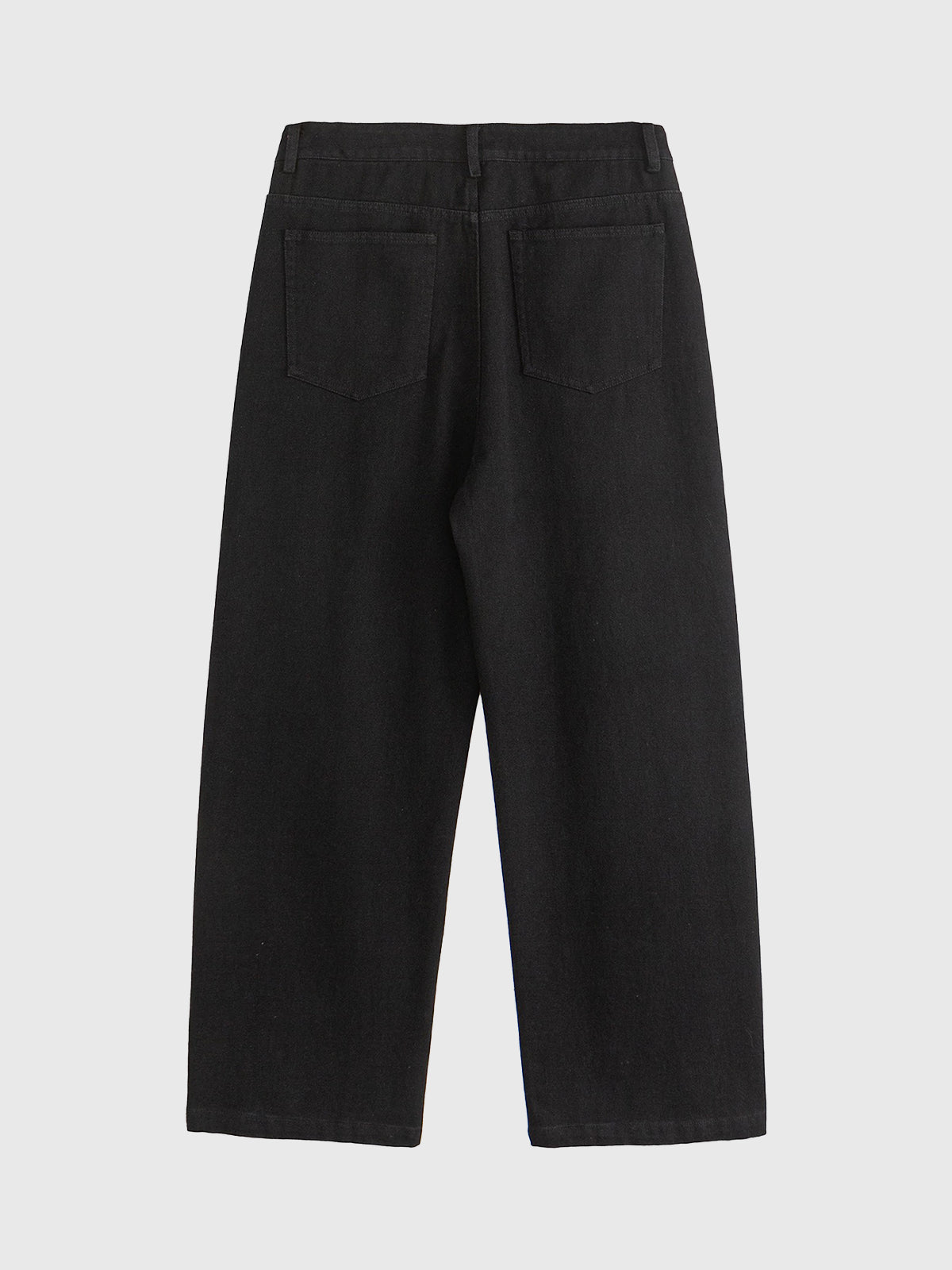 Brick Lane Straight-leg Utility Cargo Pants -- Black