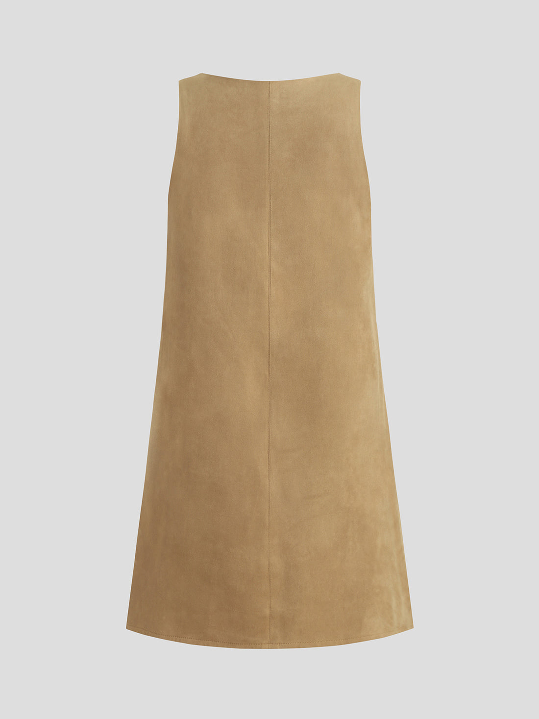 Bookish Uniform Dress - Camel Tone