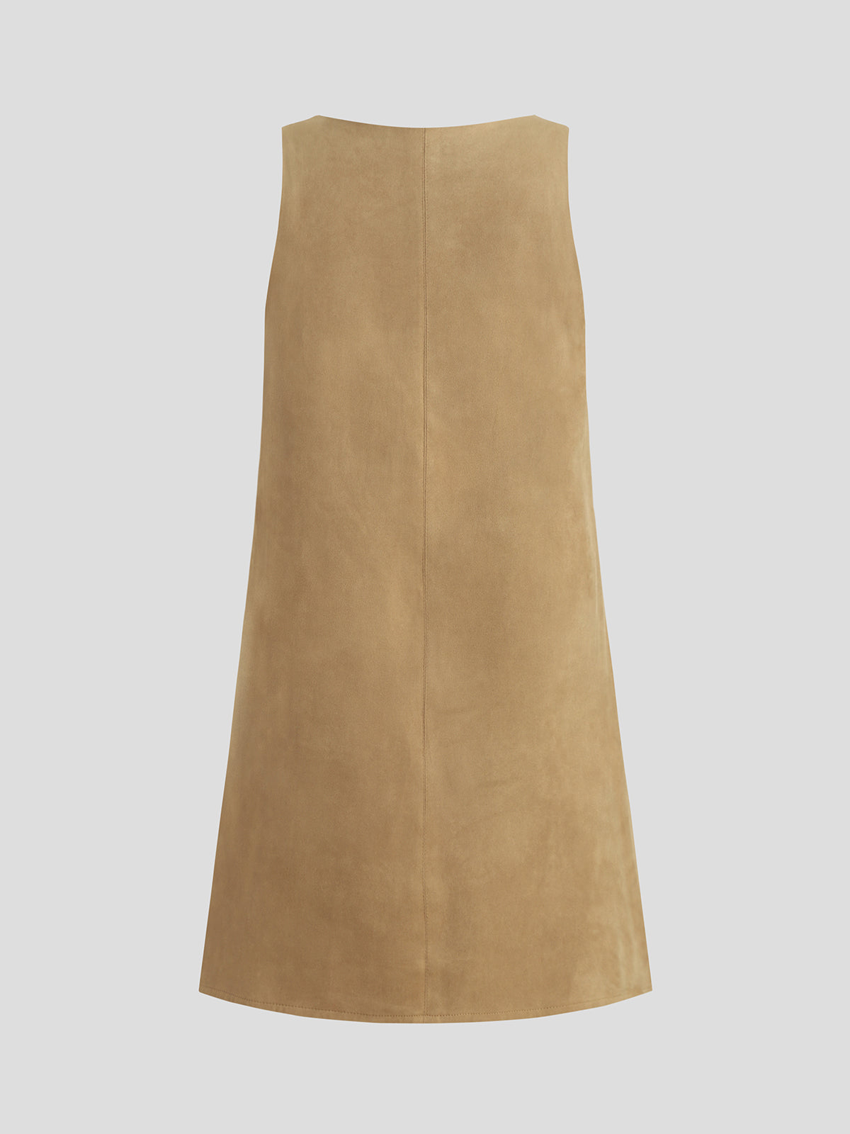 Bookish Uniform Dress - Camel Tone