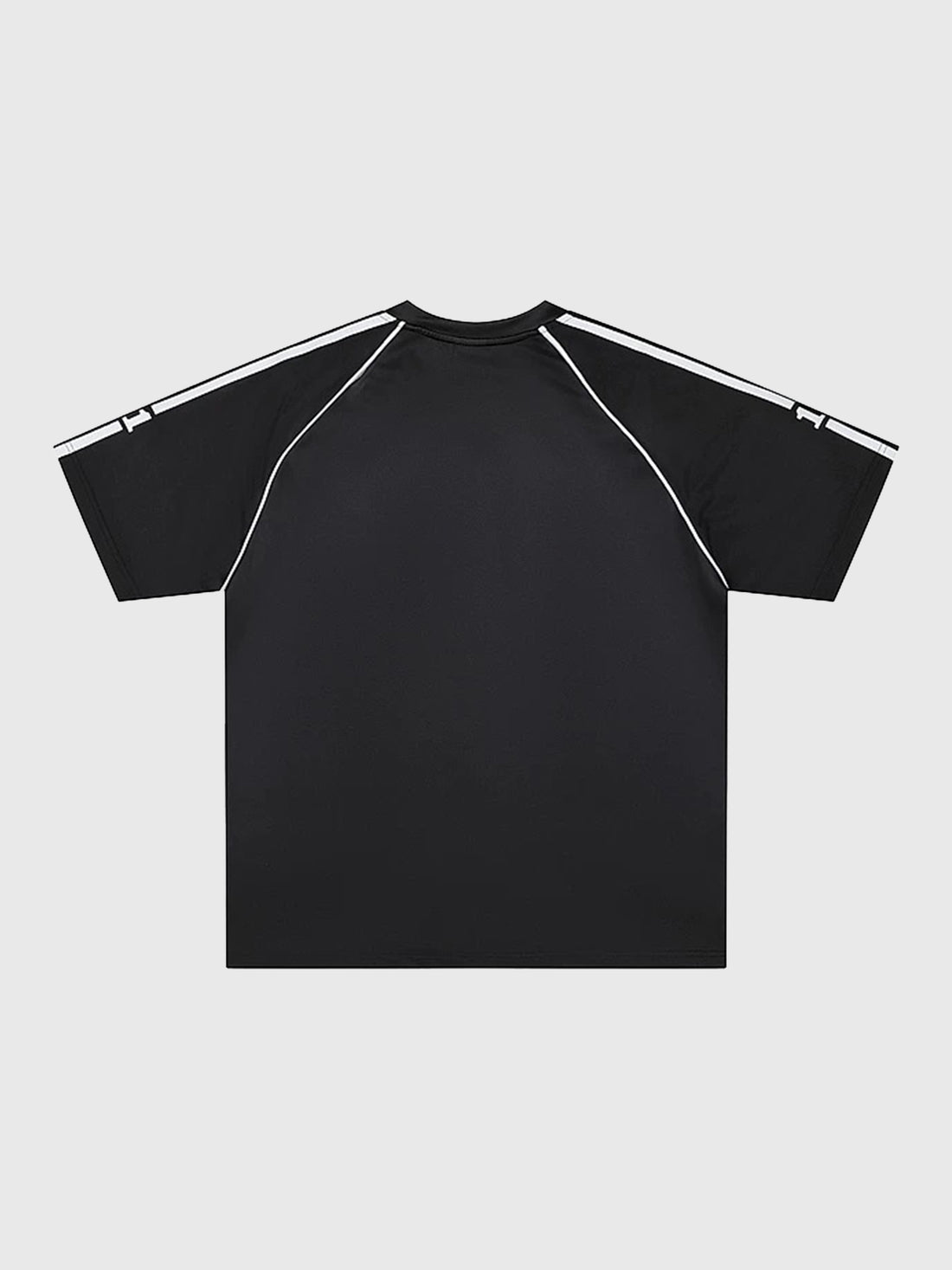 Brick Lane Baggy-fit Graphic Jersey T-Shirt -- Black