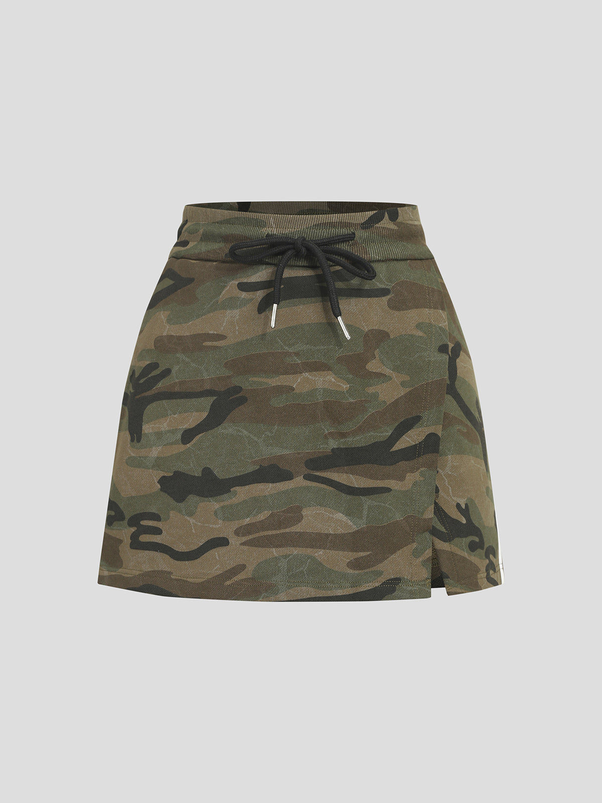 A-Line Attitude Skirt - Army Green