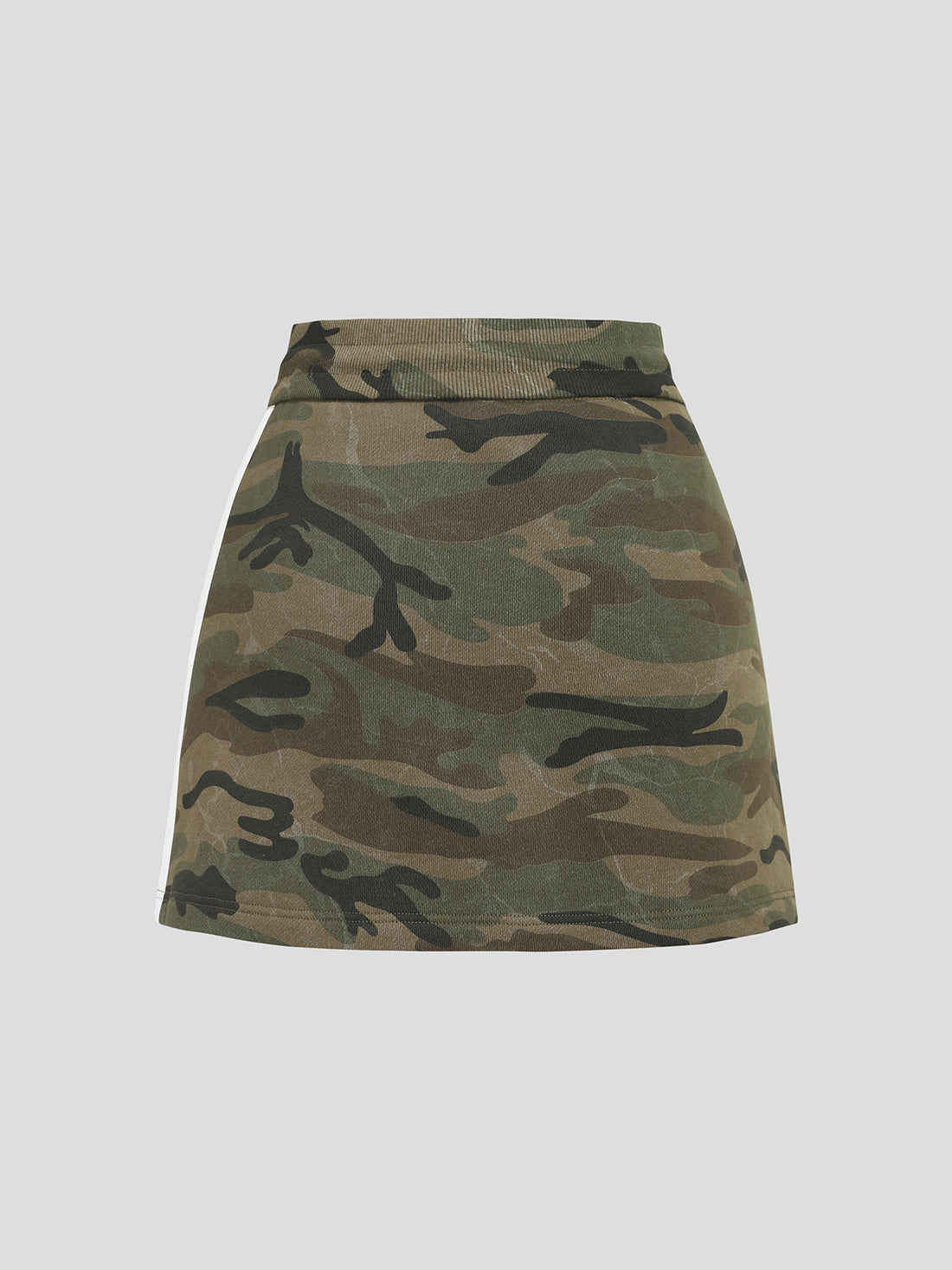 A-Line Attitude Skirt - Army Green