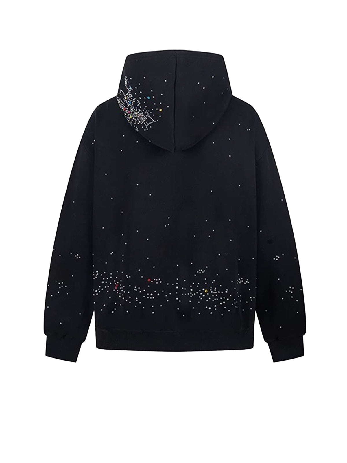 Late Welcome Drink Hoodie Jacket – Shine Black