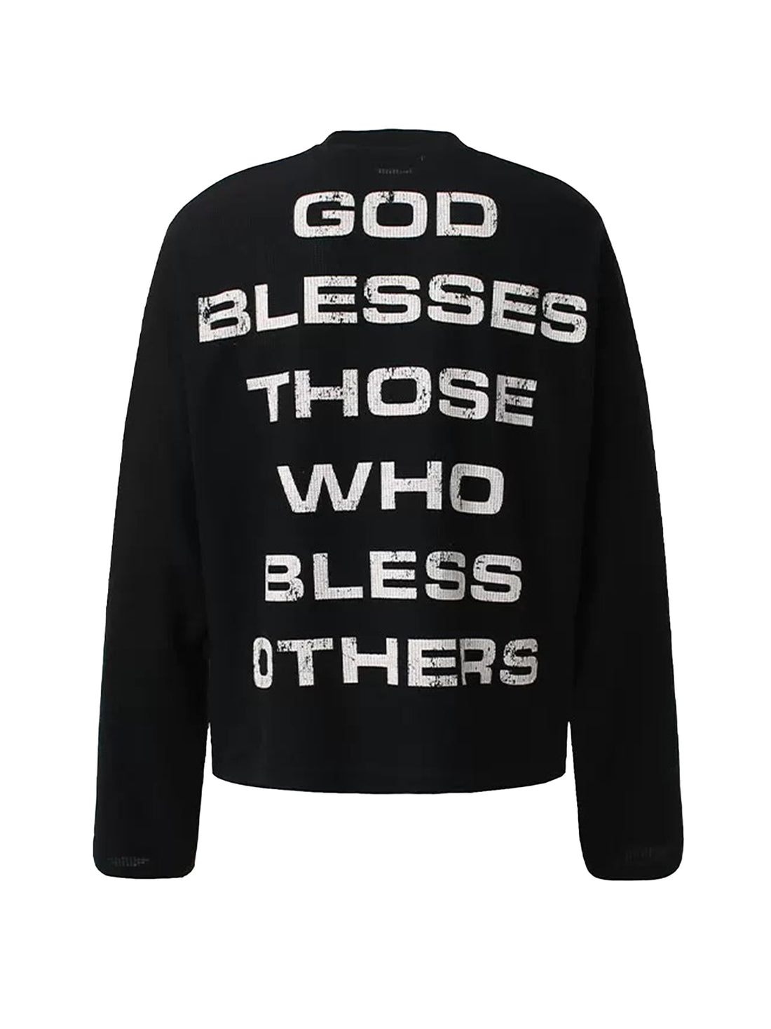 God Bless You Sweatshirt – Washed Black