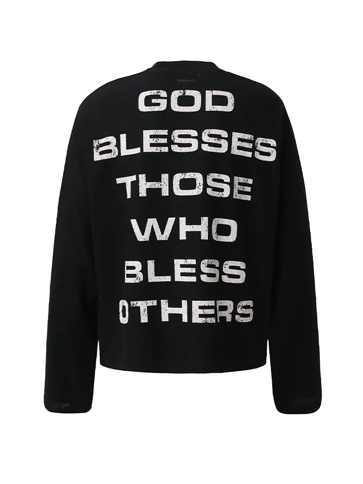God Bless You Sweatshirt – Washed Black