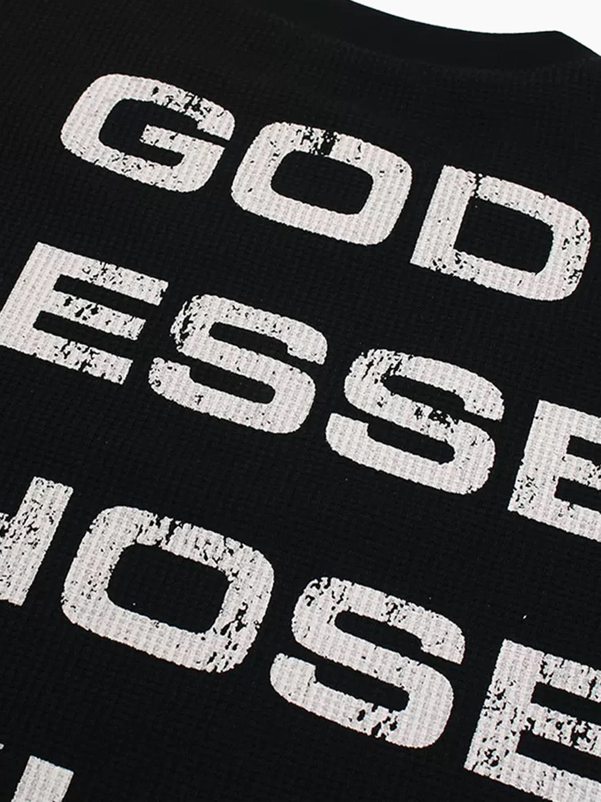 God Bless You Sweatshirt – Washed Black