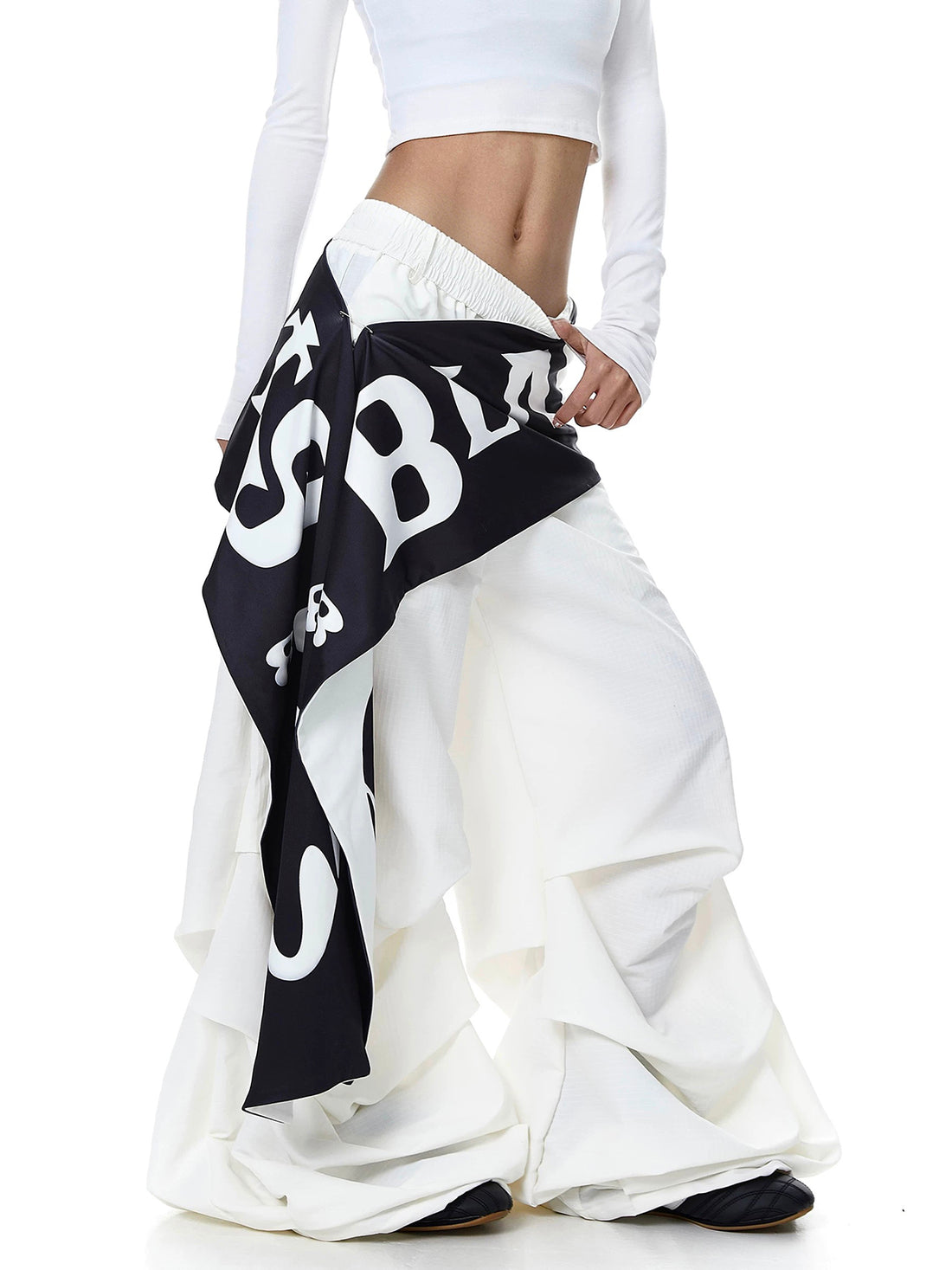 Brick Lane Wide-leg Pants - White