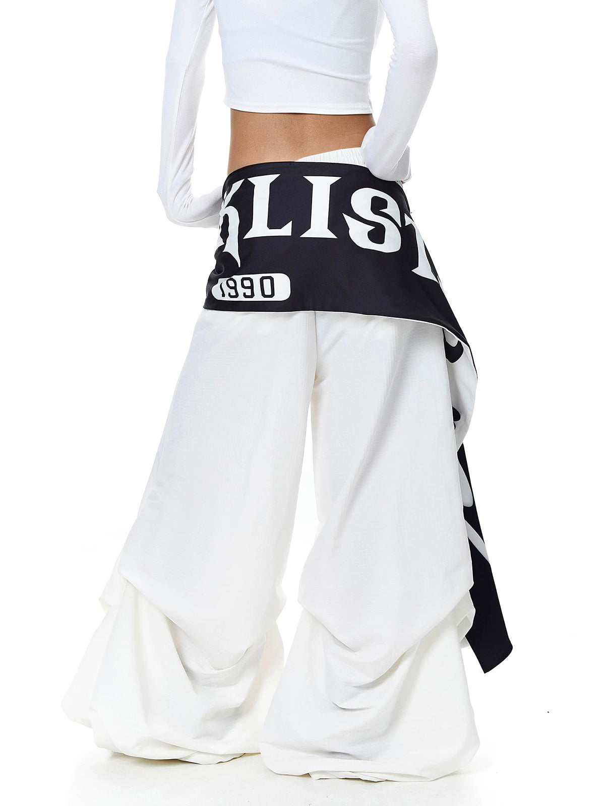Brick Lane Wide-leg Pants - White
