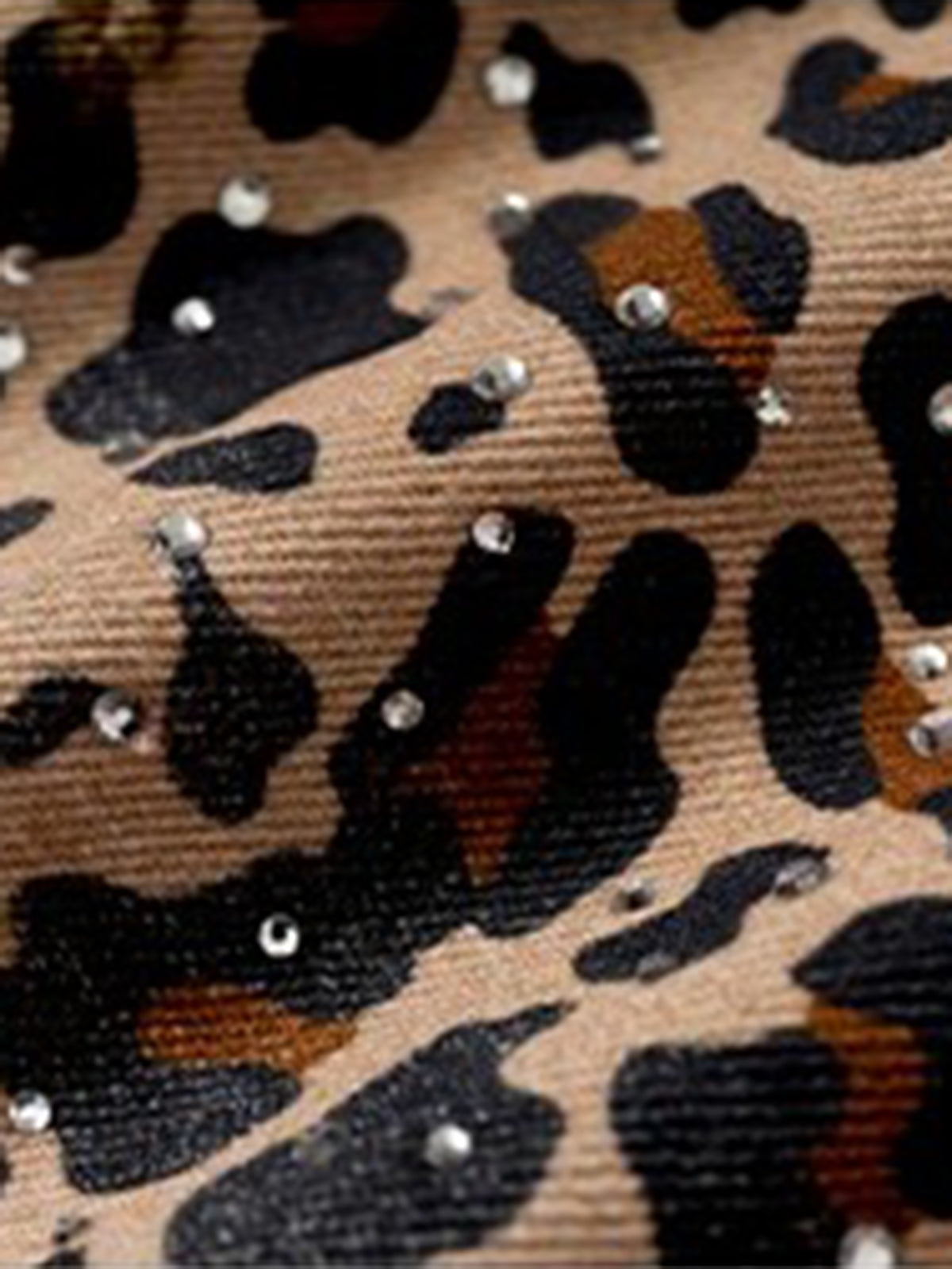 Brick Lane Wide-leg Leopard Print Shorts - Brown