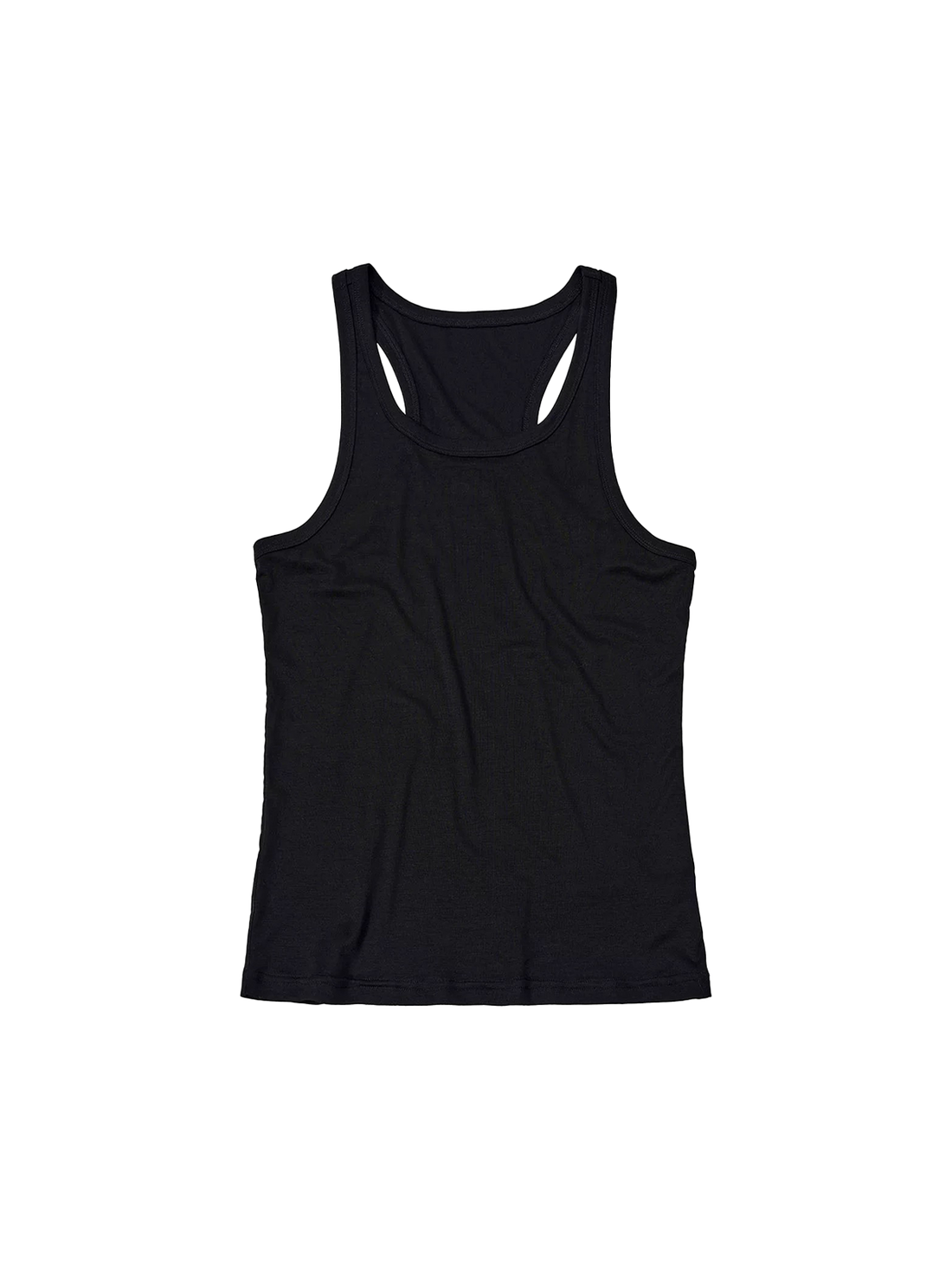 Brick Lane Skimming Contrast Color Leopard Tank Top - Brown
