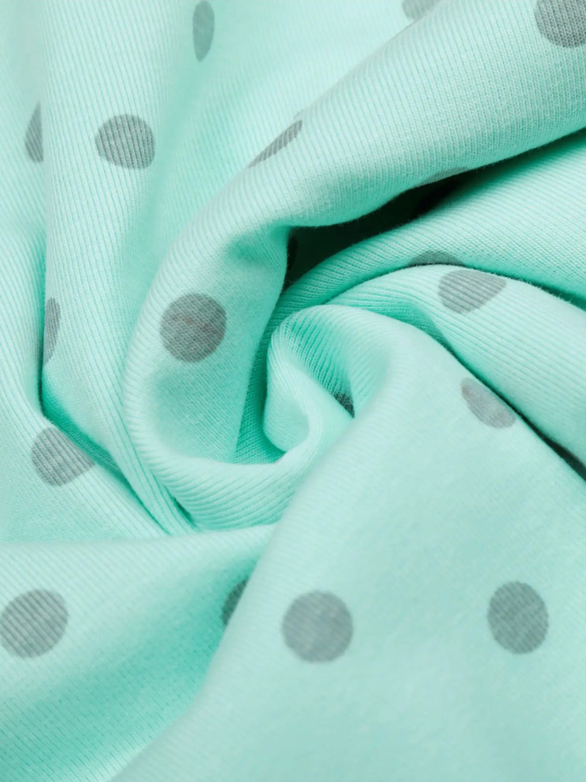 Brick Lane Skimming Dot Top - Mint