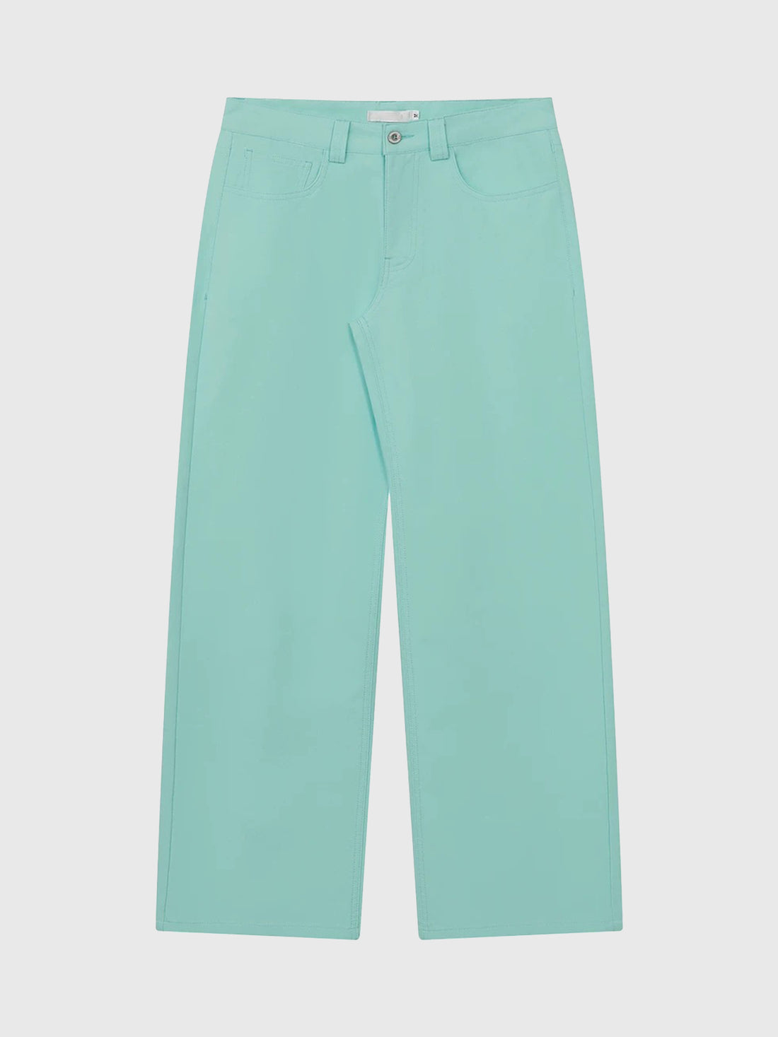 Brick Lane Straight Pants - Aqua