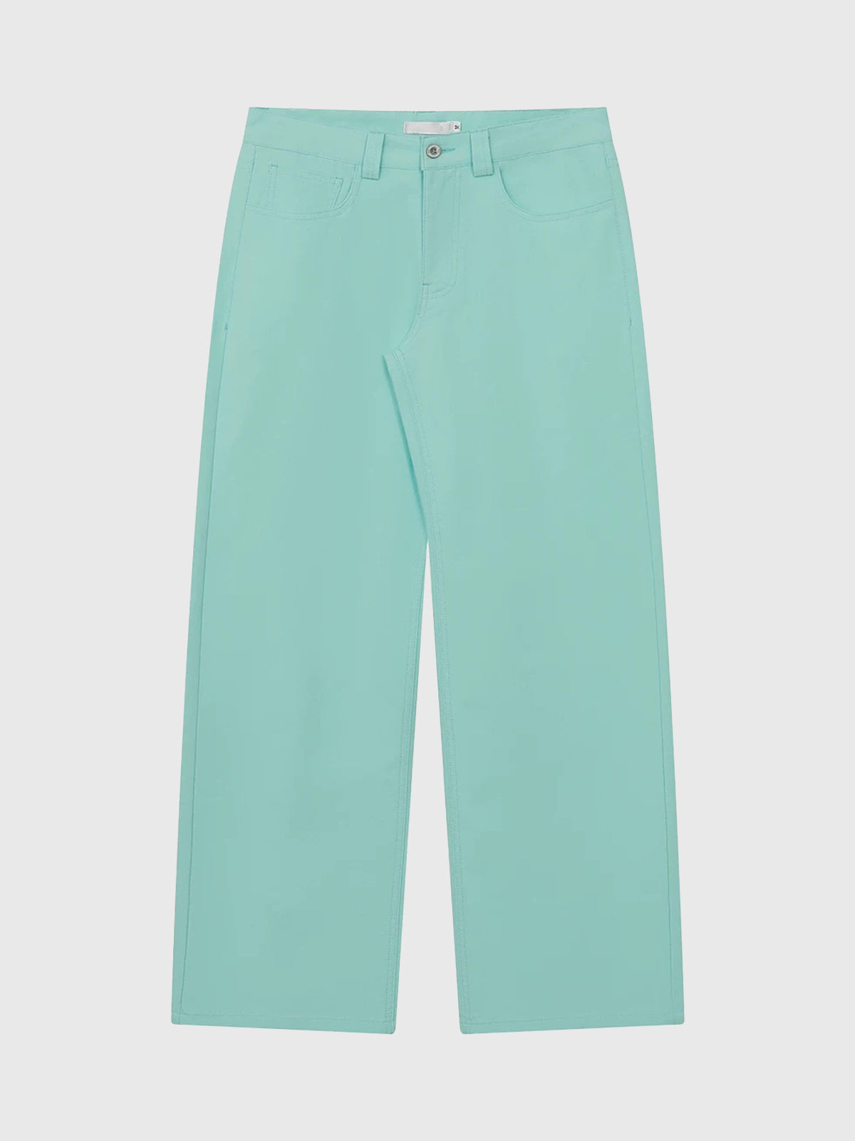 Brick Lane Straight Pants - Aqua