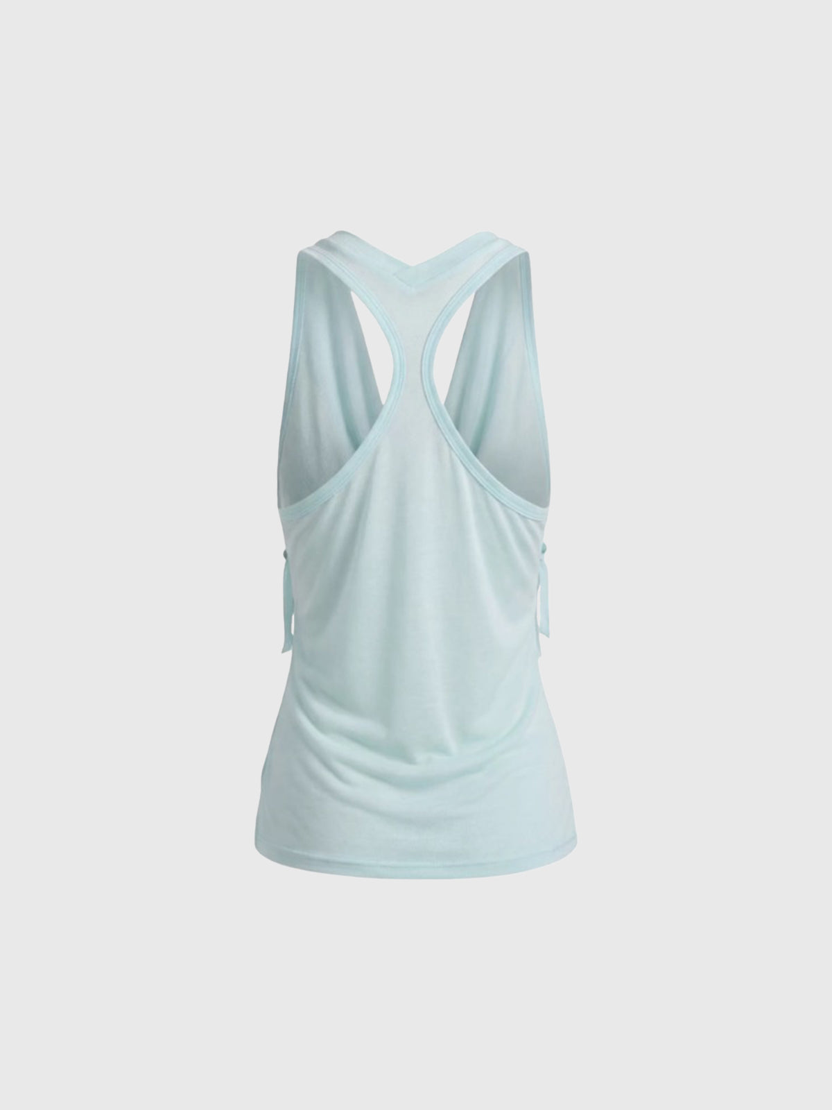 Brick Lane Draped Wool Blend Tank Top - Mint