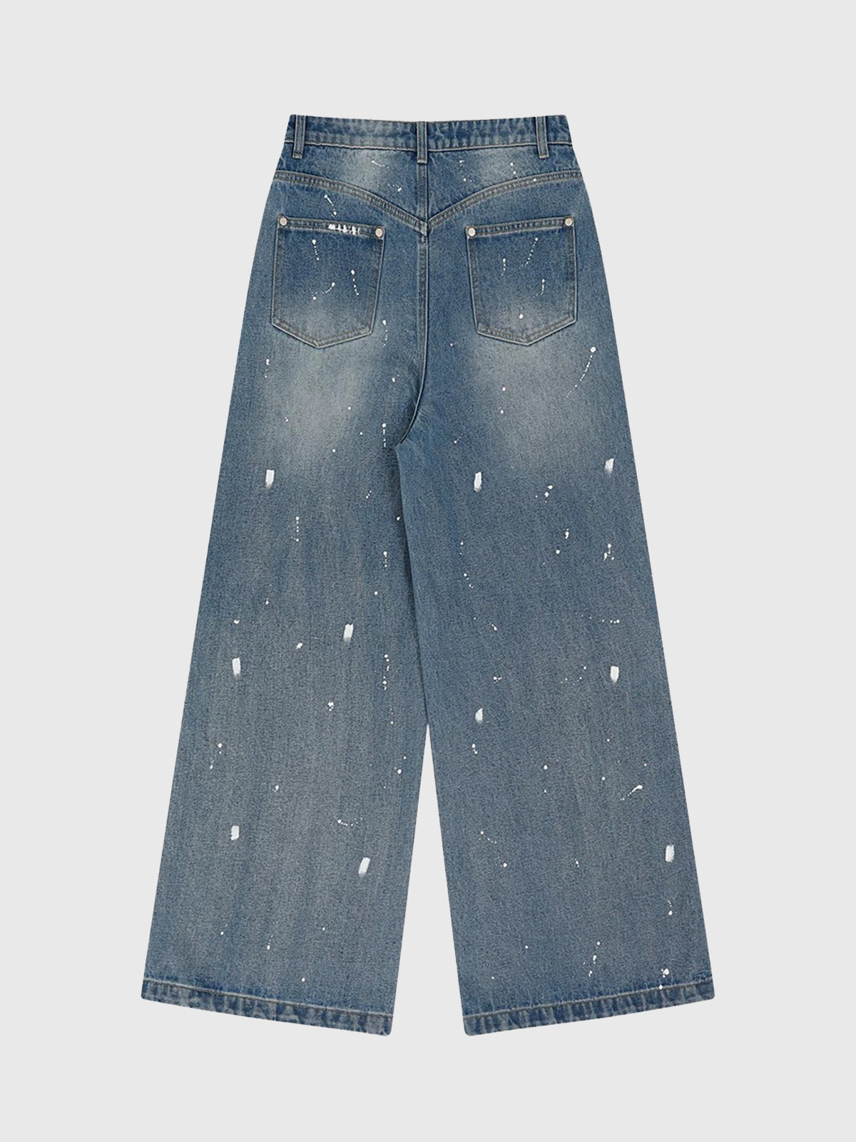 Written In Ink Barrel Pants – Denim Blue