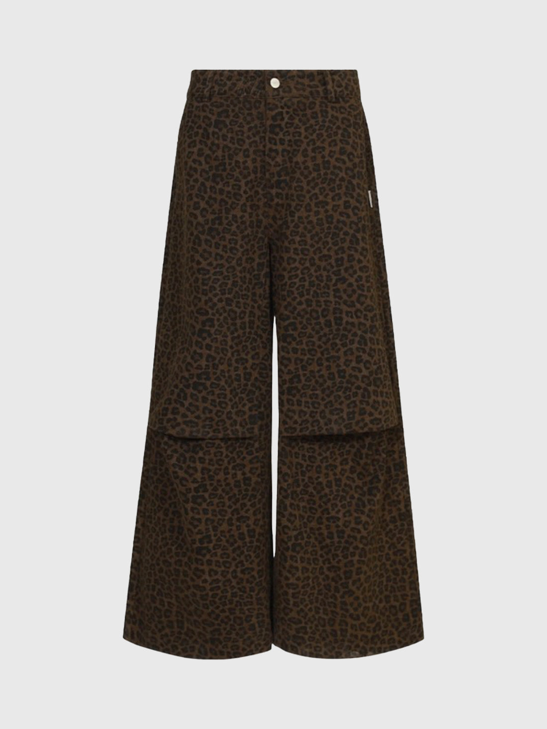 Wild Card Hour Wide-Leg Pants – Cheetah Brown