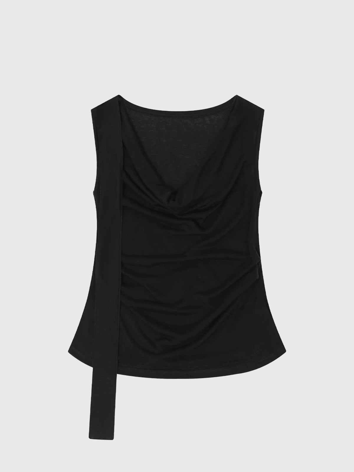 Hold Me Close Tank – All Black