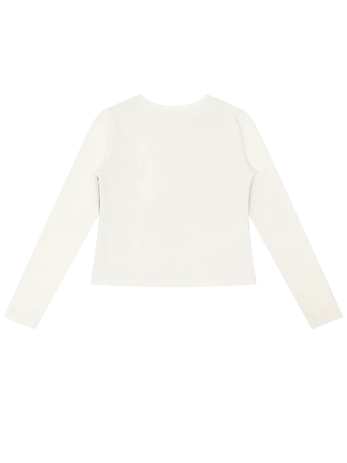 Mismatch Theory Layered Sleeve Top – Ivory Mix